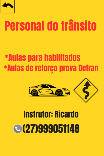 Aulas para motorista habilitados